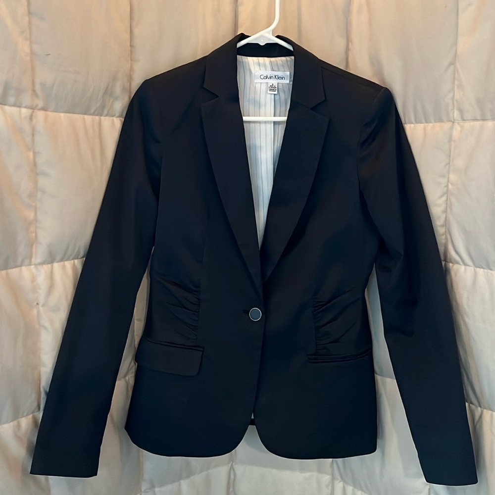 Black Calvin Klein Blazer